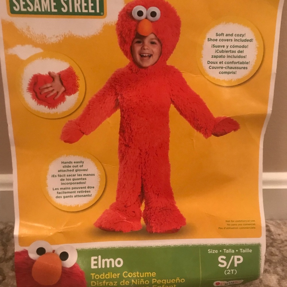 ELMO Toddler Halloween Costume!